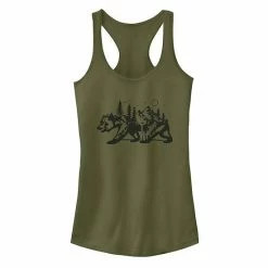 Promo 🌟 Unbranded Juniors' Fifth Sun California Bear Landscape Tank Top 😀