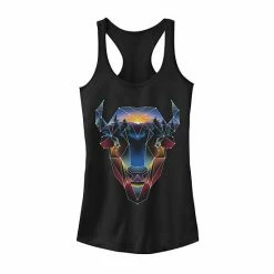New ⭐ Unbranded Juniors' Scenic Geometric Buffalo Face Graphic Tank 🤩