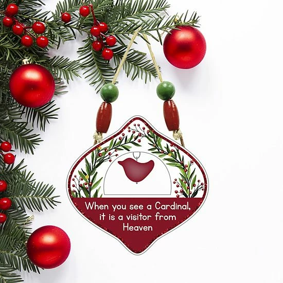 Cheapest ๐ Unbranded Cardinal Visitor ๐ Christmas Ornament ๐ - Image 2