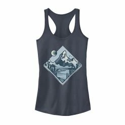 Wholesale ⭐ Unbranded Juniors' Geometric Moonrise Mountain Tank Top 💯