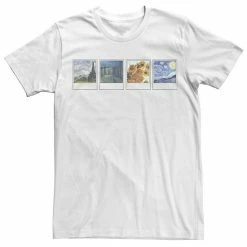 Wholesale ✨ Unbranded Juniors' Trendy Van Gogh Polaroids Boyfriend Tee 🤩