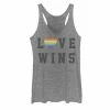 New 🤩 Unbranded Juniors' Fifth Sun Pride "Love Wins" Tank 🎉