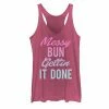 New ⭐ Unbranded Juniors' Messy Bun Getting It Done Graphic Tank 🛒