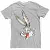 Promo ⭐ Unbranded Men's Looney Tunes Bugs Bunny Big Face Graphic Tee Graphic Tee ✨