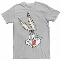 Promo ⭐ Unbranded Men's Looney Tunes Bugs Bunny Big Face Graphic Tee Graphic Tee ✨