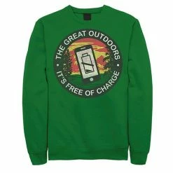Best deal 🔥 Unbranded Juniors' Fifth Sun "The Great Outdoors - It's Free Of Charge" Fleece Sweatshirt 💯