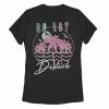 Cheap 👏 Unbranded Juniors' Do Don't Disturb Pastel Gradient Retro Beach Graphic Tee 👏