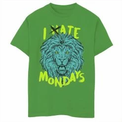 Cheap 🥰 Unbranded Boys 8-20 I Ate Mondays Lion Graphic Tee ❤️