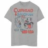 Hot Sale 🔥 Unbranded Boys 8-20 Cuphead And Mugman Dynamic Duo Vintage Graphic Tee 🔔