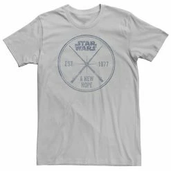 Buy 🎁 Unbranded Men's Star Wars A New Hope Est. 1977 Vintage Craft Graphic Tee 😀