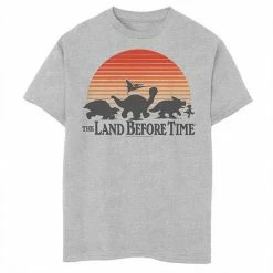 Best Pirce 😀 Unbranded Boys 8-20 Land Before Time Sunset Silhouette Tee 🔔