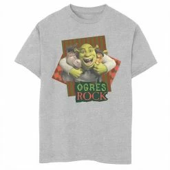 Best Sale 💯 Unbranded Boys 8-20 Shrek The Third Ogres Rock Best Friends Group Tee ❤️