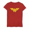 Promo 🌟 Unbranded 👧 Girls 7-16 DC Comics Wonder 👩 Woman Classic Logo Graphic Tee 😉