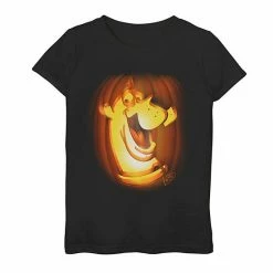 Outlet 👍 Unbranded 👧 Girls 7-16 Scooby-Doo Big Face Pumpkin 💀 Halloween Graphic Tee 😀