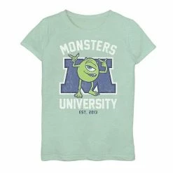 Promo 🥰 Unbranded 👧 Girls 7-16 Disney / Pixar Monsters University Cool Mike Graphic Tee ✨