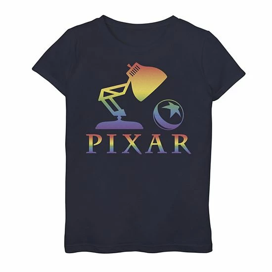Promo 🎁 Unbranded 👧 Girls 7-16 Disney / Pixar Gradeint Original Icons Tee 🥰