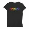 Flash Sale 🛒 Unbranded 👧 Girls 7-16 Disney / Pixar Luxo & Ball Rainbow Portrait Trail Tee 🛒