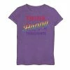 Coupon ✔️ Unbranded 👧 Girls 7-16 Disney Think Happy Thoughts Gradient Text Tee 😀