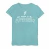 Deals 🔔 Unbranded 👧 Girls 7-16 Mom Is My Superhero Lightning 👩 Mother's Day Graphic Tee 🌟