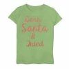 Cheap 🥰 Unbranded 👧 Girls 7-16 "Dear Santa I Tried" Graphic Tee 🛒