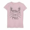 Top 10 🤩 Unbranded 👧 Girls 7-16 "Meowy X-Mas" Graphic Tee 👏