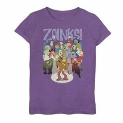 New ✔️ Unbranded 👧 Girls 7-16 Scooby-Doo Shaggy & Scooby "Zoinks" Graphic Tee 🛒