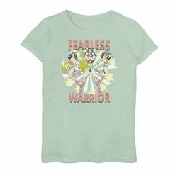 Wholesale 😉 Unbranded 👧 Girls 7-16 DC Comics Wonder 👩 Woman Fearless Warrior Retro Graphic Tee 👏