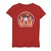 Deals 👏 Unbranded 👧 Girls 7-16 Scooby-Doo "Ghost Clown" Retro Logo Graphic Tee ✔️