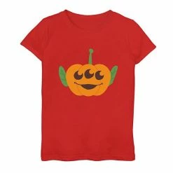 Wholesale 💯 Unbranded 👧 Girls 7-16 Disney / Pixar Toy Story Alien Pumpkin Face Graphic Tee 😍