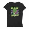Cheapest 🔔 Unbranded 👧 Girls 7-16 Disney / Pixar Toy Story Rex-cellent Retro Graphic Tee ✨