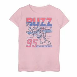 Hot Sale 🔔 Unbranded 👧 Girls 7-16 Disney / Pixar Toy Story Buzz Lightyear American Hero Graphic Tee 🧨