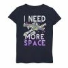 Deals 🤩 Unbranded 👧 Girls 7-16 Disney / Pixar Toy Story Buzz "More Space" Graphic Tee 🎉