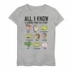Hot Sale 🎉 Unbranded 👧 Girls 7-16 Disney / Pixar Toy Story "All I Know" Graphic Tee 💯