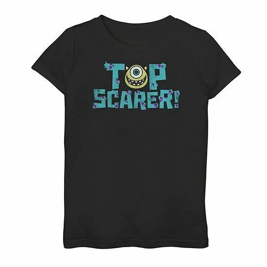 Deals 🤩 Unbranded 👧 Girls 7-16 Disney / Pixar Monsters University Top Scarer Graphic Tee ❤️