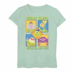 Wholesale 🥰 Unbranded 👧 Girls 7-16 Disney / Pixar Monsters University "We're Ok Are You" Graphic Tee 😀