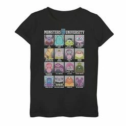 Promo 🎉 Unbranded 👧 Girls 7-16 Disney / Pixar Monsters University Class Photos Graphic Tee 🎁