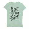 Coupon 🌟 Unbranded Disney 👧 Girls 7-16 "Best Day Ever" Graphic Tee ⭐