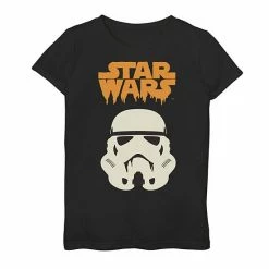 Best deal ⌛ Unbranded 👧 Girls 7-16 Star Wars Stormtrooper Drip Logo Graphic Tee 🛒