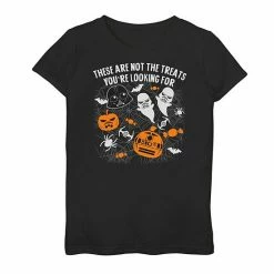 Hot Sale 👍 Unbranded 👧 Girls 7-16 Star Wars "Not The Treats You're Looking For" Graphic Tee 😍