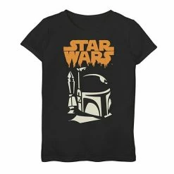 Top 10 👏 Unbranded 👧 Girls 7-16 Star Wars Boba Fett Drip Logo Graphic Tee ❤️