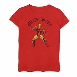 Hot Sale 🔔 Unbranded 👧 Girls 7-16 Marvel Iron Man "Best Costume Ever" Graphic Tee 🤩