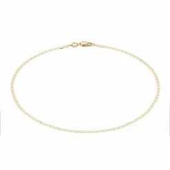 Outlet 🎉 Unbranded 10k Yellow Gold Mariner Chain Anklet 😉
