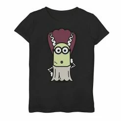 Outlet 🎁 Unbranded 👧 Girls 7-16 Despicable Me Minion Monster Bride Graphic Tee 🔔