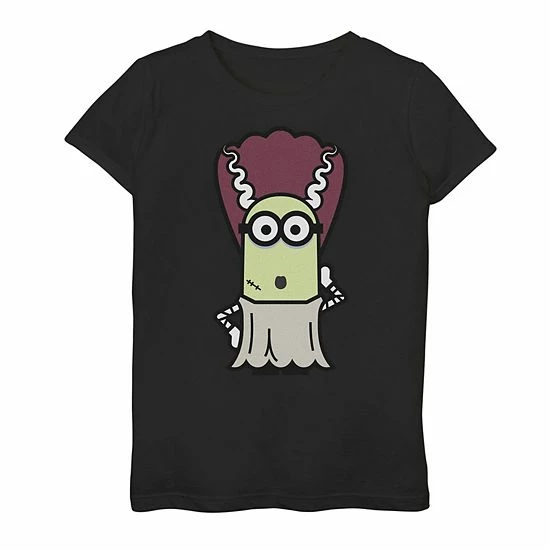 Outlet ๐ Unbranded ๐ง Girls 7-16 Despicable Me Minion Monster Bride Graphic Tee ๐