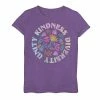 Outlet 🎁 Unbranded 👧 Girls 7-16 Unity Kindness Disversity Circle Flower Text Tee 🎁