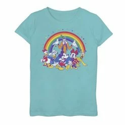 Outlet ✔️ Unbranded 👧 Girls 7-16 Disney Mickey Mouse & Friends Vintage Portrait Tee 💯