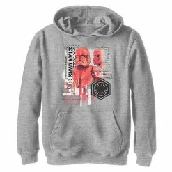 Budget 🥰 Unbranded Boys 8-20 Star Wars The Rise Of Skywalker Sith Trooper Schematic Villain Graphic Hoodie 👍