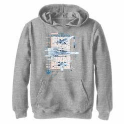 Best reviews of 🔔 Unbranded Boys 8-20 Star Wars The Rise Of Skywalker X-Wing Details Graphic Hoodie 😍