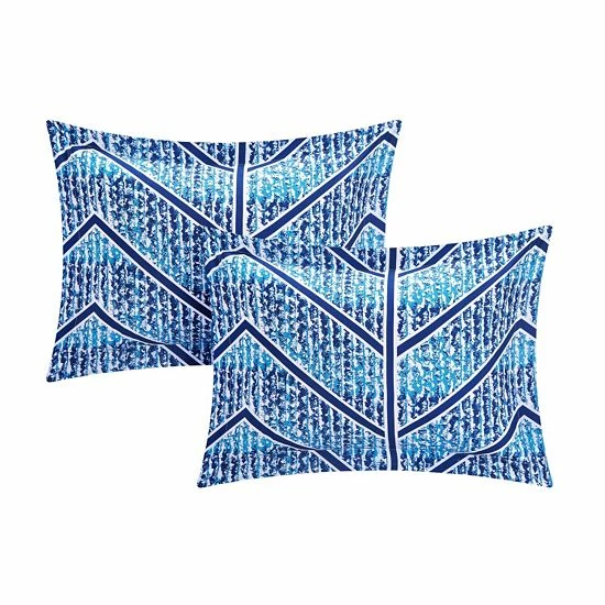 Budget ๐ฏ Unbranded Laredo Chevron Comforter Set Aqua โ๏ธ - Image 5