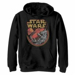 Outlet ❤️ Unbranded Boys 8-20 Star Wars The Rise Of Skywalker Retro Knights Of Ren Graphic Hoodie 🛒